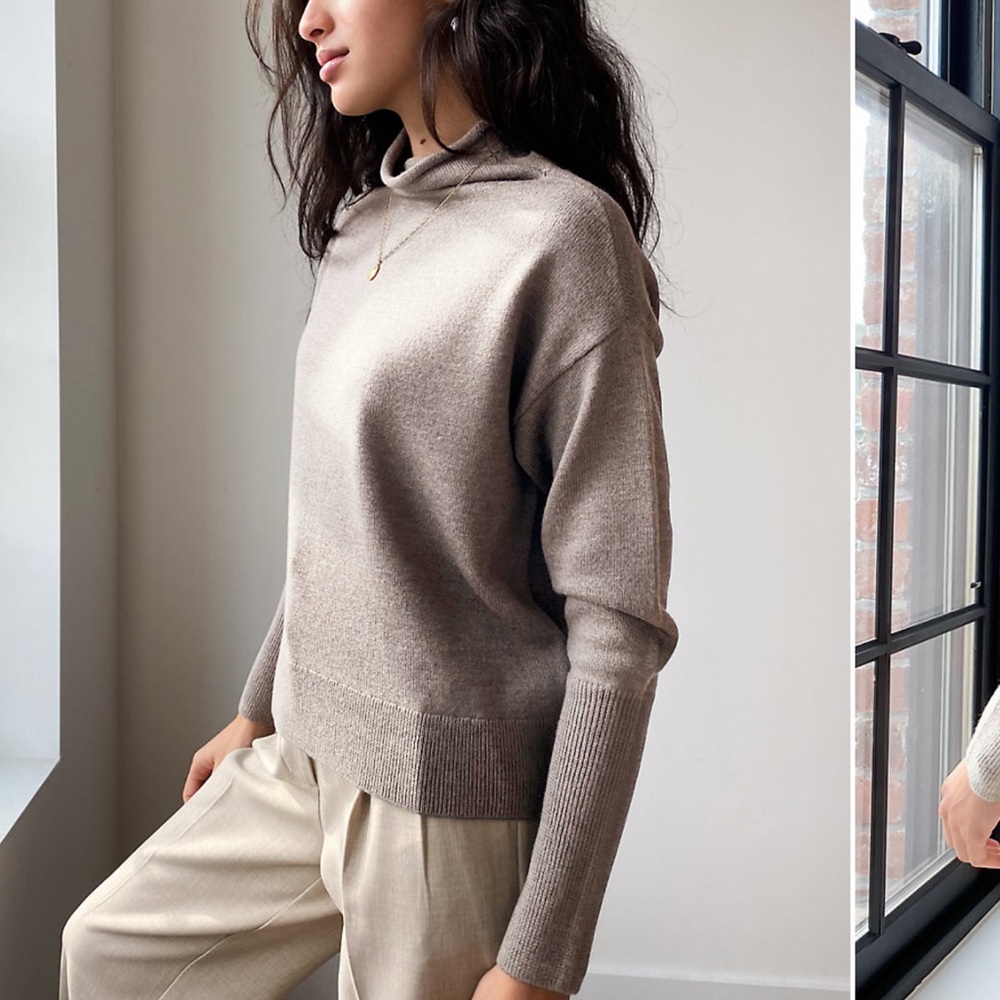 Aritzia Wilfred Cyprie Turtleneck Sweater